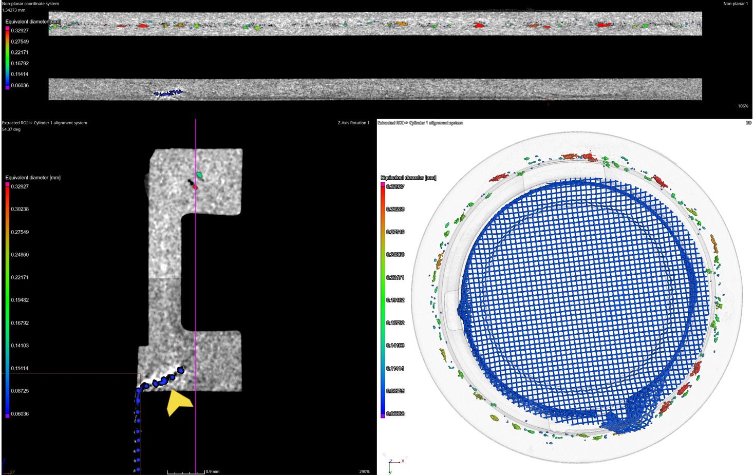 Volumetric Porosity Analysis