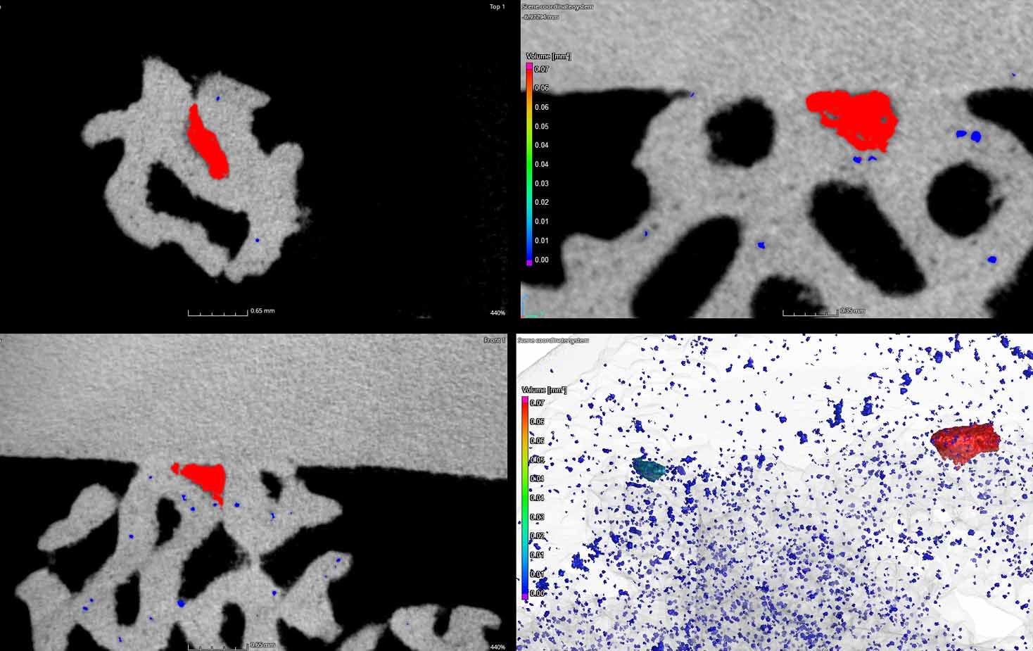 AM 3d printed CT Scan Porosity 2