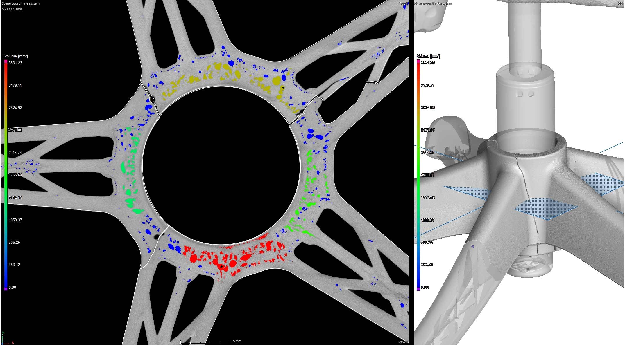 Aligned CT Scans Porosity Evaluation