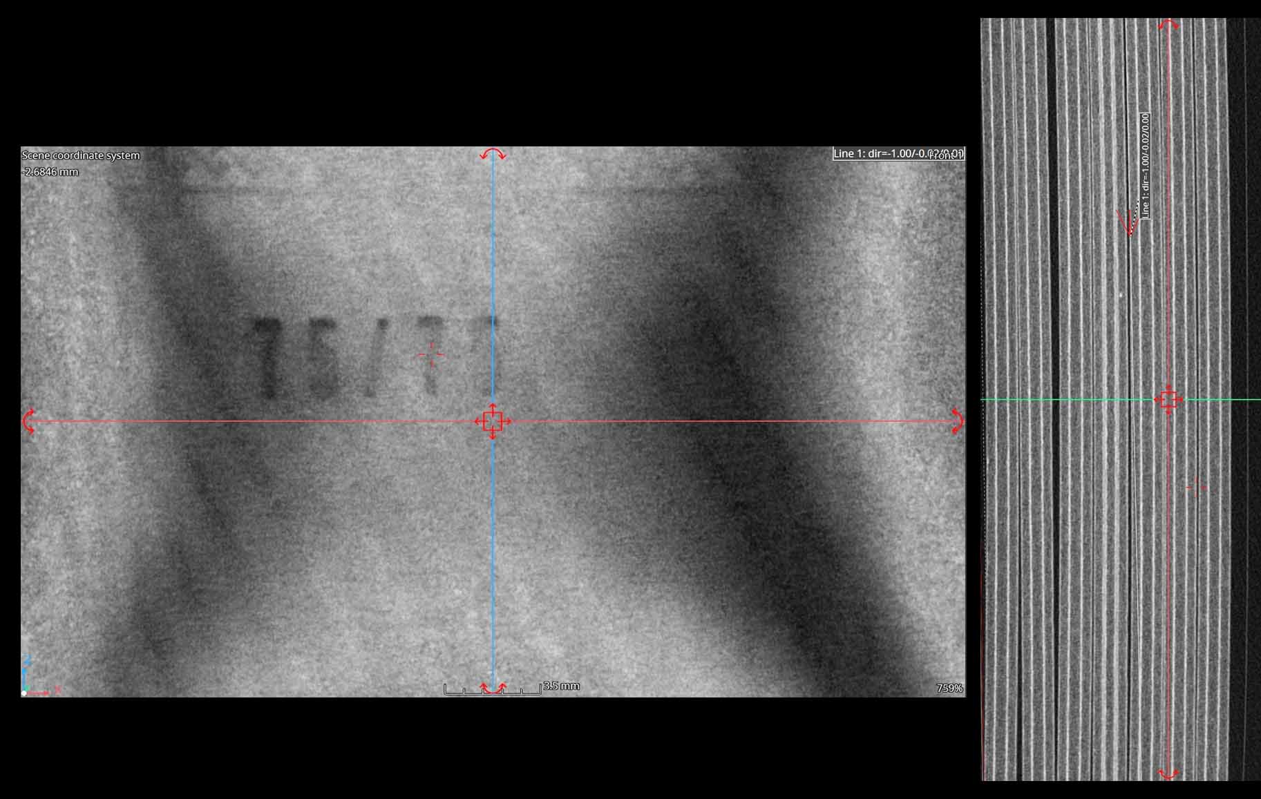 Serial Numbers CT Scan