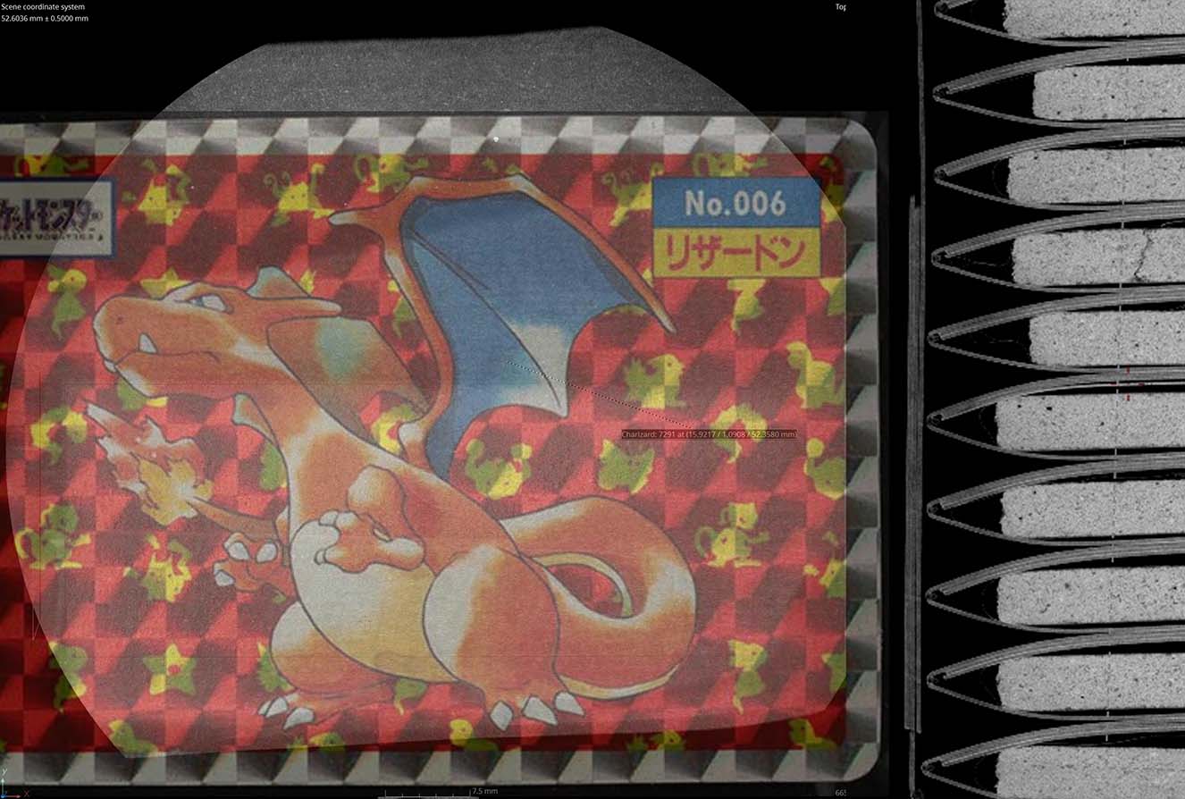 Pokemon Topsun Charizard CT Scan 1