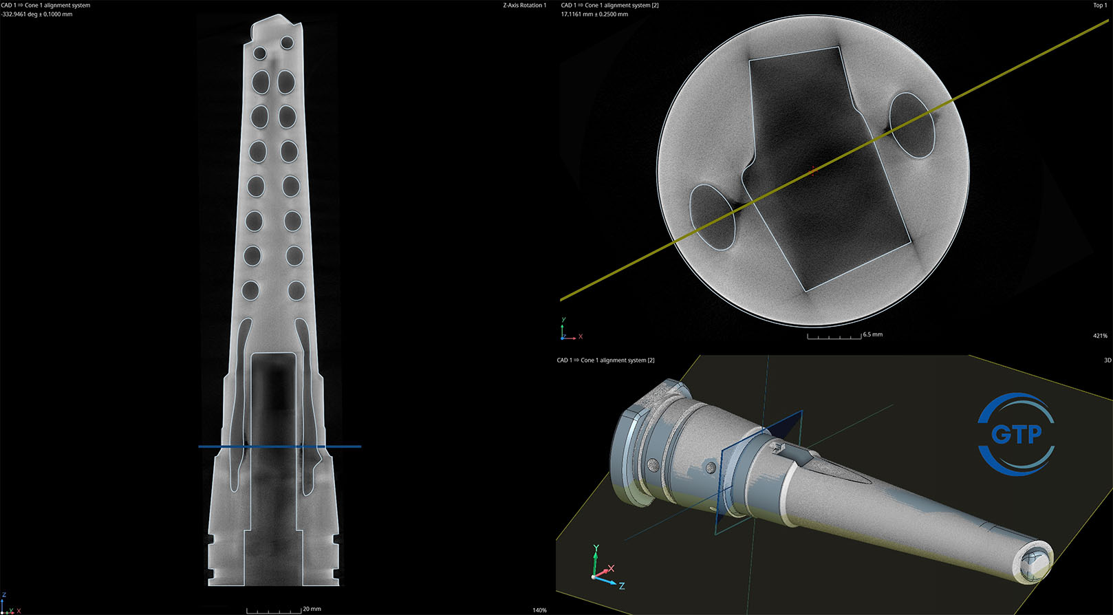 Helical Scan 1 Steel Printed Tooling
