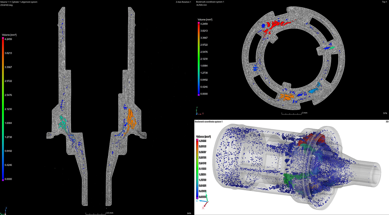Plastics Porosity & Moldflow CT Scan Evaluation 2