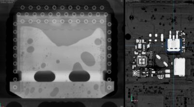 PCB Solder Pad Porosity CT Scan